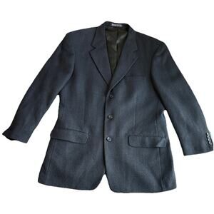 Southampton warrs Men’s Navy Blue 3 Button single vented‎ blazer jacket 38R